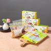 Bolsa Especial para Almacenamiento en Refrigerador para Conservación Fresca Grado Alimenticio Sellada con Doble Costilla Embalaje para Suplemento Alimenticio Vegetal Bolsa Ziplock Sellada para Conservación Fresca