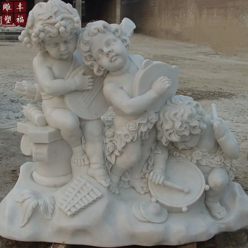 欧式西方人物天使雕塑