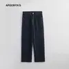 Roupas Masculinas Apo Calças Casuais Masculinas Transfronteiriças Outono Soltas Retas Versáteis Cleanfit Brancas Semielásticas Calças Compridas