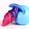 Expansor anal portátil de silicona líquida de forma irregular al por mayor para hombres y mujeres para uso en exteriores