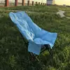 Silla Lunar Premium para Acampar al Aire Libre y Picnic, Silla Portátil Acolchada para Bocetos Artísticos, Silla Plegable Acolchada para Exteriores
