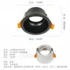 Superfície de arco ajustável anti-reflexo GU10 shell kit anel de superfície embutido holofotes de teto best-seller MR16 suporte de lâmpada shell