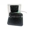 Ventilador de escape lateral para autocaravana, salida de ventilación de 12V, rejilla de ventilación lateral, ventilación de escape con rejilla de persiana de 24V