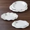 Plato de Melamina para Comida Rápida Plato Redondo Caliente para Restaurante Vajilla para Mesa de Banquetes de Hotel Plato Redondo Comercial Plato Frío de Plástico