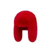 Sombrero Lei Feng de felpa azul imitación visón estilo coreano para mujer, otoño e invierno, para ciclismo, engrosado, cálido, para esquiar, protección contra el frío, orejeras