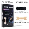 Parche nasal elástico para fabricantes transfronterizos, parche nasal, tira de soporte elástica, expansión física, parche para respirar para aliviar la congestión nasal y mejorar el sueño
