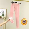 Leggings Térmicos de Felpa Sin Costuras para Mujer Otoño e Invierno Doble Cara de Felpa Pantalones Largos Pantalones Térmicos para Mujer