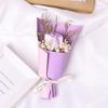 Mini ramo de flores secas Gestapa, caja de regalo para bodas, jabón de rosas, regalo de acompañamiento, regalo navideño, venta al por mayor