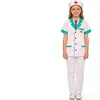Disfraces de actuación transfronterizos para niños, disfraces profesionales de cosplay de doctor y enfermera para juegos de rol, disfraces de Halloween para actuación de juguete