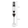 Batidora de cocina manual multiusos de acero inoxidable con 2 cuchillas, máquina de cocina multi-función, máquina para suplementos alimenticios de bebé
