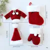 Roupas de Natal Novas Shengyuan, Meias, Chapéus de Natal, Decorações de Árvore de Natal, Enfeites de Janela, Pingentes em Estoque