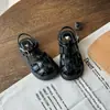 Zapatos para Niñas Sandalias Cerradas de Princesa para Niños Nuevo Estilo de Verano 2026 Bailarinas Romanas Suaves para Bebé