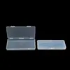 Caja Rectangular de Plástico, Caja de Empaque Transparente, Caja de Almacenamiento para Herramientas de Joyería, Caja Organizadora de Escritorio, Caja para Piezas de Ferretería