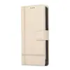 Adecuado para Redmi Note14 Espejo 6 Tarjetas Cruzada Modelo A5/Turbo4/K80/14C Funda de Cuero para Teléfono con Tarjetas