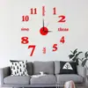 Reloj Creativo DIY de Moda Luminoso Colgante de Pared Doméstico Simple Hora Hora Hora Sin Clavos Silencioso Decorativo de Dormitorio Reloj de Pared