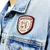 Parches de Etiqueta Tejida Personalizados, Parches de Etiqueta Tejidos por Computadora, Parches Autoadhesivos de Animales de Dibujos Animados, Parches de Velcro de Moda