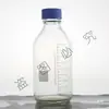 Botella de Reactivo Tapa Azul Botella de Reactivo con Tapa de Rosca 250ml 500ml 1000ml