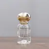 F110D-30ml Frasco Sub de Perfume Portátil com Fundo Vulcânico e Parafuso de Ponto, Frasco de Perfume Portátil de Vidro com Spray, Frasco Vazio