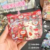 Estilo Ins Porta-moedas Transparente Bolsa de Moedas Portátil Fofa Bolsa de Cartão Cartoon Estudante Porta-moedas Bolsa de Cosméticos à Prova d'Água em PVC