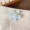 Pinza para el Cabello de Flor de Acetato de Alta Gama para Mujer, Pinza de Pico de Pato Estilo Coreano para el Fleco, Accesorio para el Cabello para Mechas Laterales