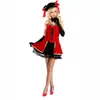 Uniforme Pirata Gótico Cosplay de Halloween para Hombres y Mujeres, Disfraz de Mujer para Fiesta de Máscaras, Atuendo Pirata Caribeño para Adultos