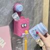 Dopamina Montado en la Pared Encimera Linda Bola Redonda Simple Creativo Caja de Almacenamiento Toalla de Cara Desechada Estante de Almacenamiento para Artículos Varios