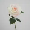 Flores Artificiais de Rosa Grande Hidratantes com Toque Realista Personalizadas para Decoração de Fotografia em Casa, Arranjos de Flores Artificiais para Casamento, Transfronteiriço