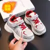 Outono 2026 Novidades Tênis Esportivo Feminino Fashion Versátil Casual Corrida Tênis Pai Mais Veludo Quente Tênis Menino