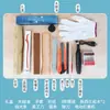 Kit de palillos de madera de durazno para hacer pasadores diy traje materiales hechos a mano diy en el paquete del hoyo Productos semiacabados de madera madre de pasador