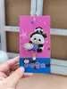 Imanes para Refrigerador de Panda Chengdu Chongqing Fruta Imanes Magnéticos de Metal con Colgante Imanes para Refrigerador Anti-Ansiedad Culturales Creativos Imanes para Refrigerador