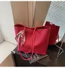 Bolsa Grande de Moda Retro Simple 2026 Transfronteriza para Mujer, Bolso Tote de Gran Capacidad, Bolso de Hombro, Bolso de Mano y Set de Bolsitas a Juego