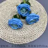 Flores Artificiais Coloridas de Dopamina para Montagem de Cena de Casamento, Arranjos de Flores de Seda, Materiais Florais, Flores para Decoração de Painel de Casamento