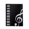 Fábrica de Origen Shuangyi A4 Multicapa Estilo Nota Musical Libro de Partituras de Piano Folleto de Información Musical Carpeta de Partituras Musicales Colorida