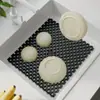 Protetor de Ralo de Pia Bacia para Lavar Vegetais Tela Filtrante Anti-entupimento Proteção Anti-desgaste Anti-riscos para Fundo de Bacia de Lavar Louça