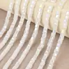 Cubo de cristal contas de vidro DIY acessórios de joias cubo contas quadradas colar pulseira acessórios contas coloridas
