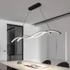 Lámpara de Comedor Araña Moderna Minimalista Nórdica Creativa Diseñador Luz de Tira Larga con Focos Mesa de Comedor Barra de Bar Lámpara de Comedor