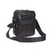 Amazon Venta Caliente Bolso de Cuero Genuino para Hombre Bolso Cruzado de Hombro Casual de Moda Bolso Barato para Hombre Venta al por Mayor de Fábrica
