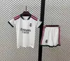 Conjunto de Uniforme de Futebol Infantil 2627 Temporada Clube Conjunto de Camisa Infantil Real Madrid Barcelona Bayern Camisa de Futebol