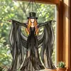 Nueva decoración colgante transfronteriza: Atrapasol Colorido de Bruja Princesa
