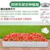 Varilla de Fibra Reforzada Caja de Plantación de Azulejos de Aleación de Aluminio Engrosada Marco de Esquina Base Elevada Juego con Accesorios de Empalme a Presión