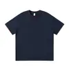 Estilo Novo Primavera e Verão 50 Unidades Algodão Mercerizado e Nylon Color Block Gola Flat Cor Sólida Gola Redonda Manga Curta Personalizado Casual Roupa de Trabalho com Impressão de Logo