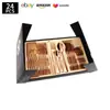 Cubiertos de Acero Inoxidable Transfronterizo de Amazon Cuchillo y Tenedor 1010 Cuchillo, Tenedor y Cuchara de Estilo Occidental Juego de 24 Piezas Cuchillo y Tenedor para Carne Caja de Regalo