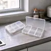 Caja de Plástico Transparente para Joyería Caja de Componentes Caja de Plástico PP para Equipo de Pesca Caja de Herramientas Caja de Almacenamiento para Tornillos Caja de Muestras Caja de Piezas de Ferretería