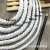 Cuerda de Algodón Trenzada Sólida Blanca Blanqueada Espesa de Tres Hilos Cuerda Retorcida Hecha a Mano DIY Accesorios para Equipaje Cuerda Venta al por Mayor