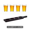 Caneca de cerveja artesanal, caneca de degustação, taverna, caneca de bebida de pequena capacidade, caneca de degustação de bar, suporte criativo para vinho de mão, porta-copos de madeira