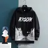 Conjunto Esportivo Masculino Outono e Inverno Novo Estilo Marca Jovem Tendência Moletom Solto Casual e Conjunto de Calças para Corrida Energética