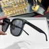 Novos Óculos de Sol da Moda Polarizados Com Almofadas Nasais de Silicone Transparentes Óculos de Sol de Luxo Acessível Estilo K Retrô Venda Quente Xiaohongshu