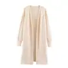 Para Comércio Exterior Transfronteiriço Europeu e Americano Roupas Femininas Aliexpress Mais Vendidas Outono Solto Versátil Strass Multicor Cardigan de Tricô