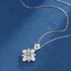 Nuevo Collar Estrella de Ocho Hombres Llegada Europa y América Venta Caliente Ocho Corazones y Ocho Flechas Colgante de Zircón Lujo para Mujer Todo Combinable Cadenas Nicho