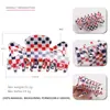 Grampo de Cabelo Estilo Japonês PVC Estampa de Leopardo Grande Grampo de Cabelo Simples Estilo Coreano Garra Fixadora de Cabelo Clipe Vertical Grampo de Cabelo para Adulto